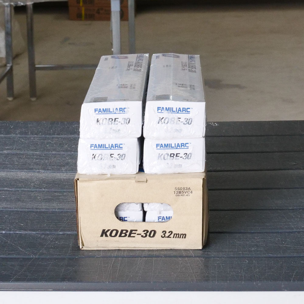 ราคายกลัง!!! KOBE-30 ลวดเชื่อม โกเบ30 กล่องสีขาว สำหรับ เชื่อมเหล็กเหนียว ขนาด 2.6 และ 3.2 ยาว 350 มิล (กล่องละ 20กิโล) ของแท้100% มีเซอร์การันตี