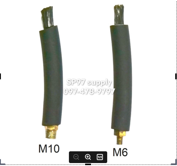 แปรงล้างรอยเชื่อม หัวแปรงล้าง ขนาดหัวเกลียว M6 และ M10 ยาว 11 เซน (ราคา1 ชิ้น)