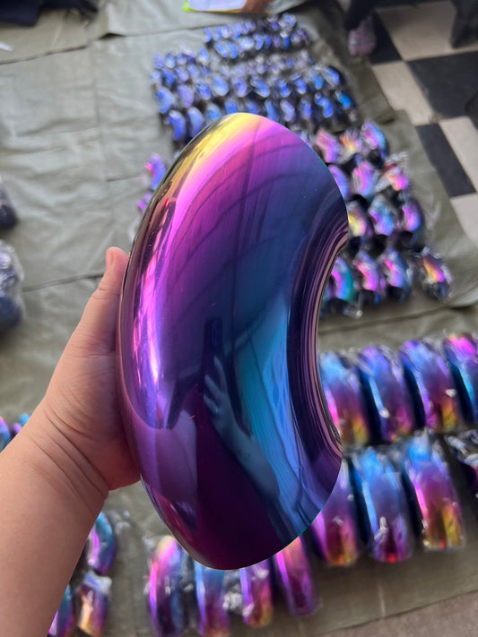 ข้องอสแตนเลส ข้องอสี สีรุ้ง งานไทย 90 องศา ไดร์สีรุ้ง (เลือกขนาดในตัวเลือกสินค้า) ไซส์ 3/4นิ้ว-4นิ้ว หนา1.2