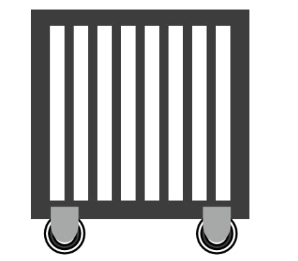 CH.SC ชุด ล้อเดี่ยว 2.5 นิ้ว พร้อมล้อ เหล็กเหนียว ชุบซิงค์ (เลือกรูปแบบล้อได้) สำหรับ ประตูรั้ว ประตูบานเลื่อน (1ชุด)