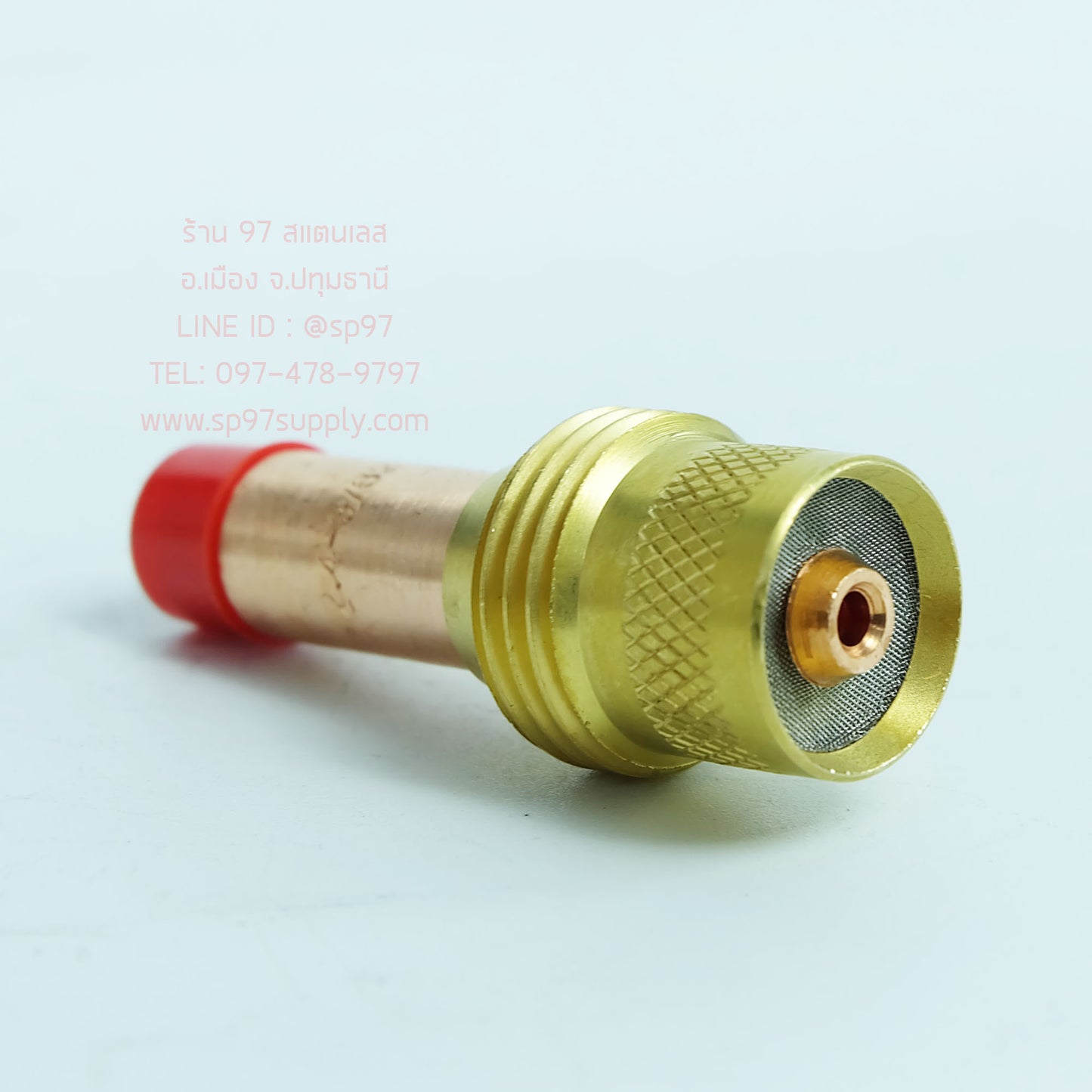 Collet body gaslen คอเลทบอดี้ สำหรับ แก๊สเลน ขนาด 2.4 ด้ามเชื่อมอาร์กอน (จำนวน1ชิ้น)