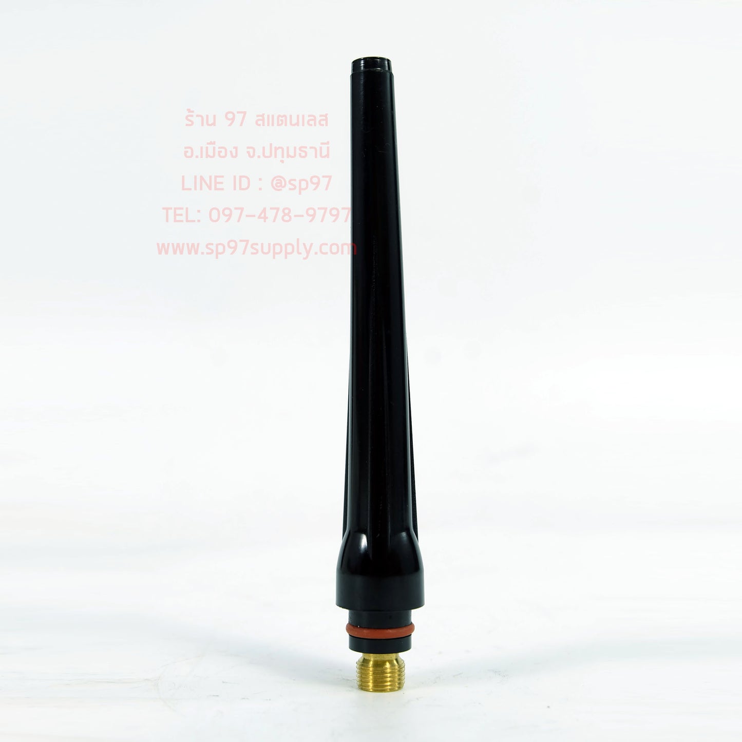 หางปลา ล็อกทังสเตน แบบยาว / Long Back Cap (1ถุง มี5ตัว) สำหรับด้ามเชื่อมอาร์กอน WP17/18/26