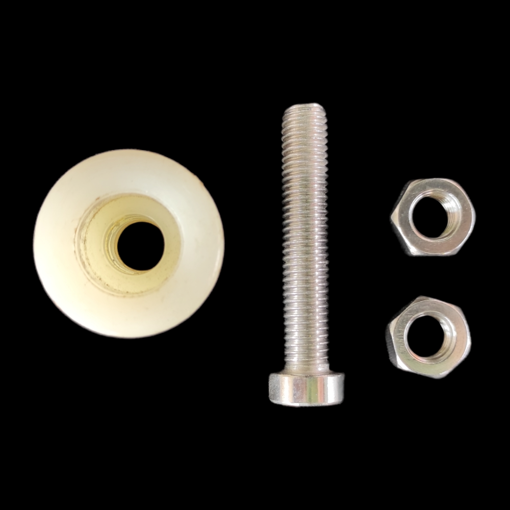 ประคอง กันล้ม ประตู ซุปเปอร์ลีน น็อตสแตนเลส ขนาด 1-1/2 นิ้ว (1 นิ้วครึ่ง) ราคา 1ชิ้น