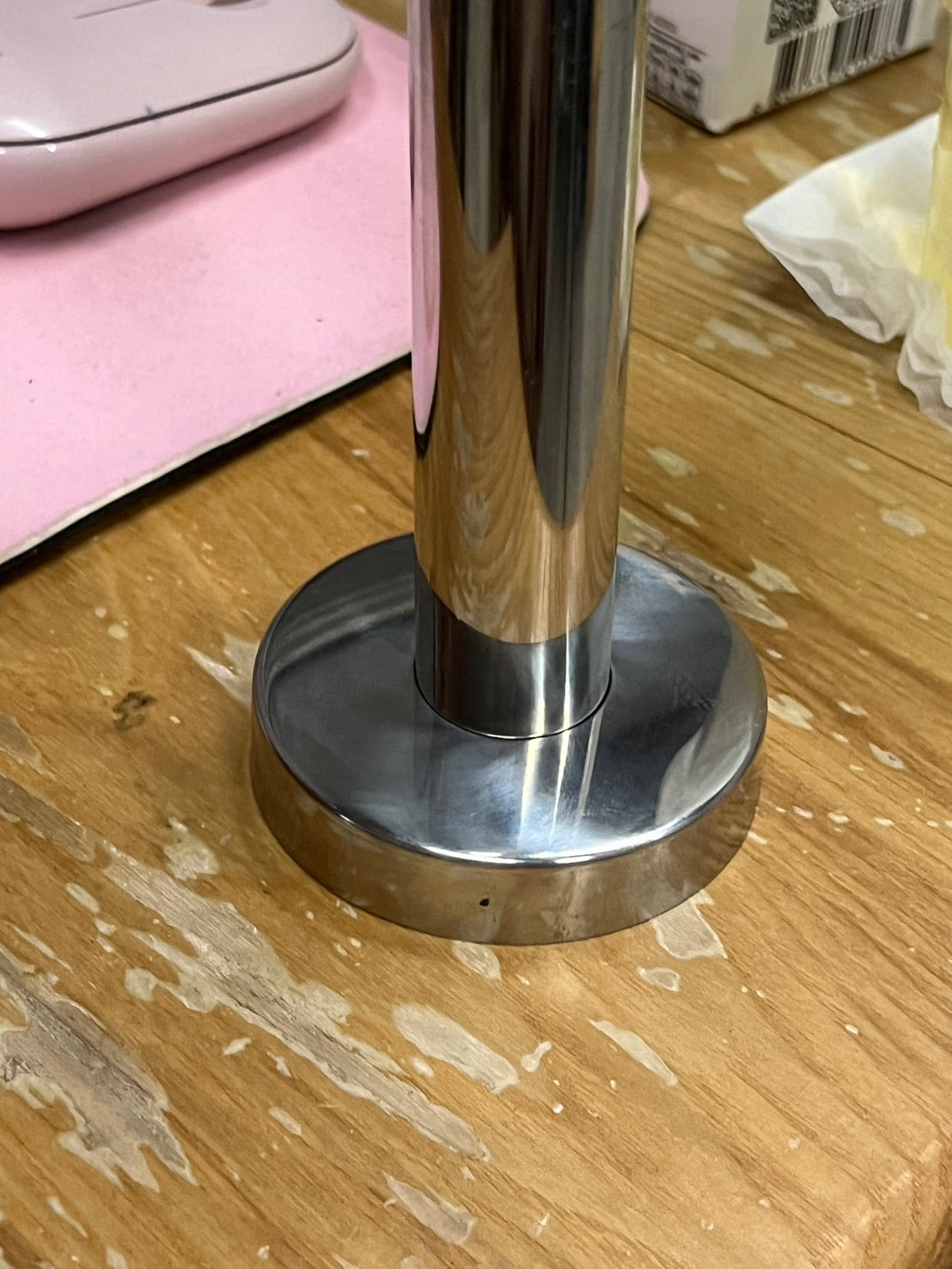 ฝาครอบ กลม ฝาครอบท่อ ทรงหน้าเรียบ ครอบก๊อกน้ำ ผลิตจาก สแตนเลสเกรด304 ขนาดตั้งแต่ 1/2"-2" (ราคา1ชิ้น)