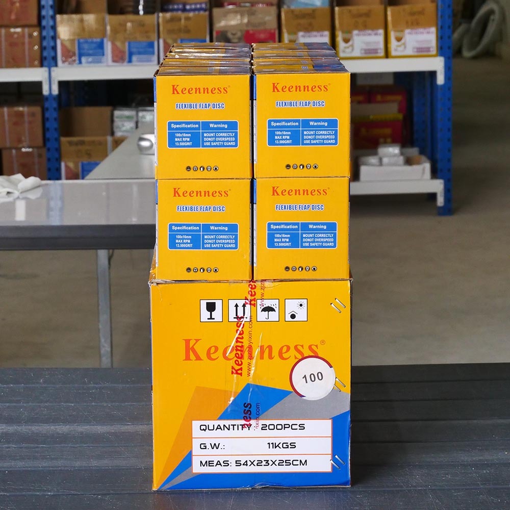 (เต็มลัง200ใบ)Keenness จานทรายซ้อน หลังแข็ง 4" เลือกเบอร์ได้ คมดี คุ้มค่า เจียรเหล็ก เจียรสแตนเลส ใช้แทนใบเจียได้เลย