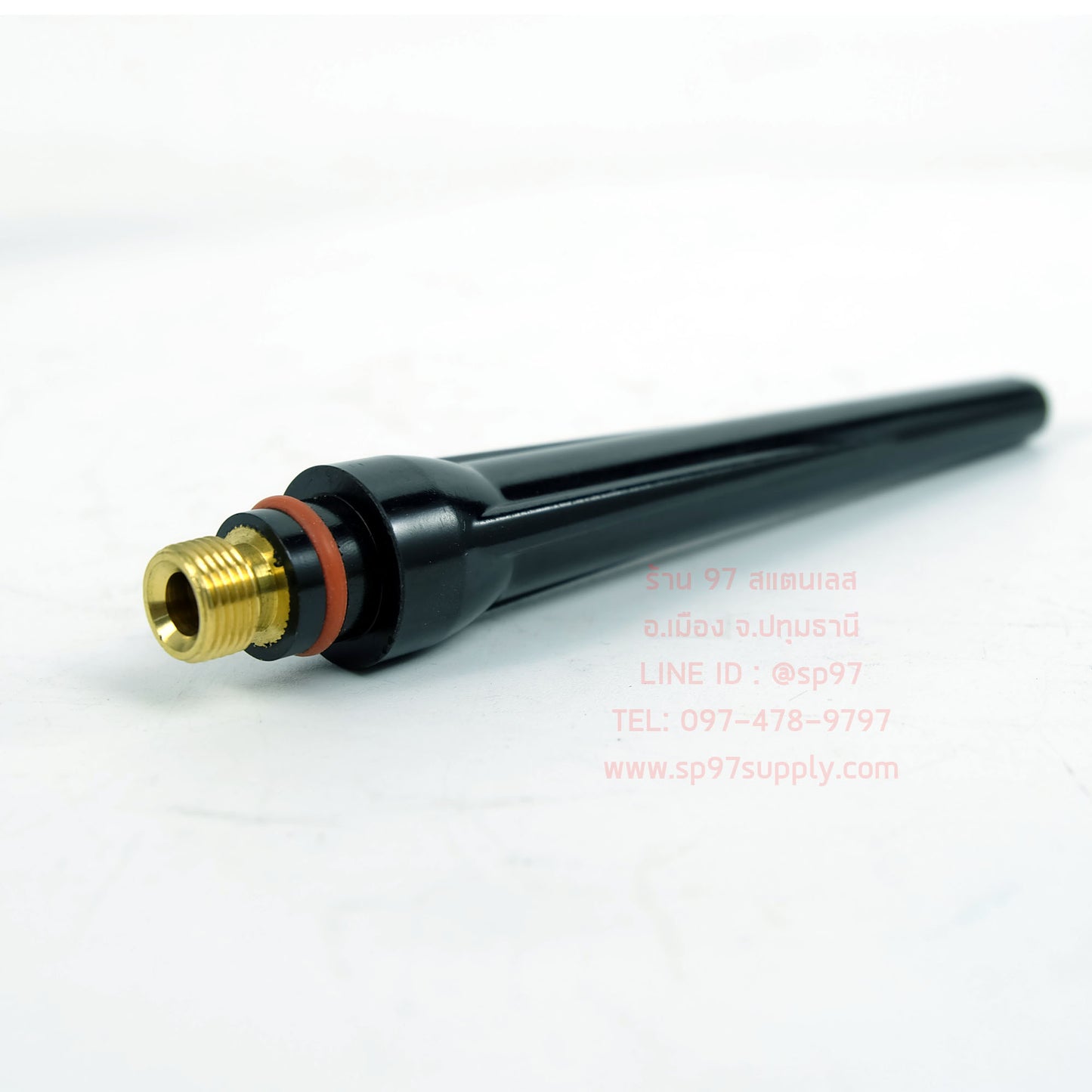 หางปลา ล็อกทังสเตน แบบยาว / Long Back Cap (1ถุง มี5ตัว) สำหรับด้ามเชื่อมอาร์กอน WP17/18/26