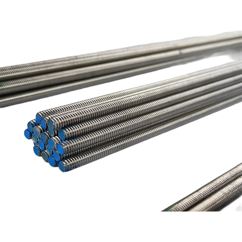 ROC สตัด เกลียวตลอด สแตนเลสเกรด304 เกลียวหุน 5/16" (2 หุนครึ่ง) 1 เส้น